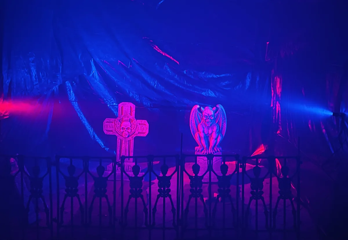 Zombie infested cemetery